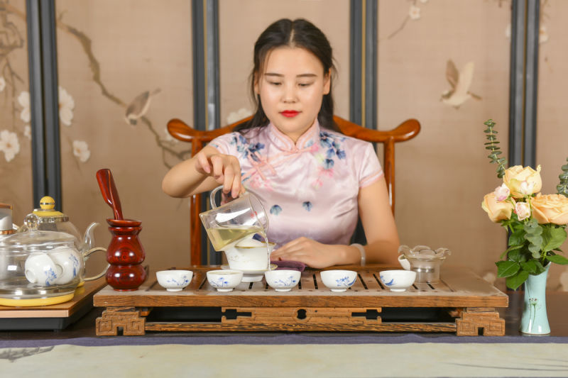 China Green Tea Chunmee Tea Rallye for Africa
