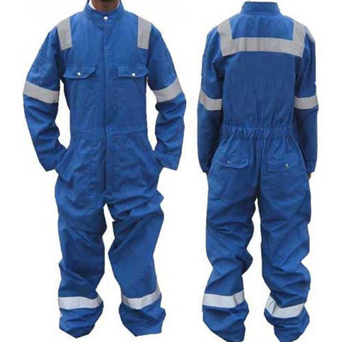 Simple Classic Blue Workwear Uniform Protect Cloth Overalls Coveralls