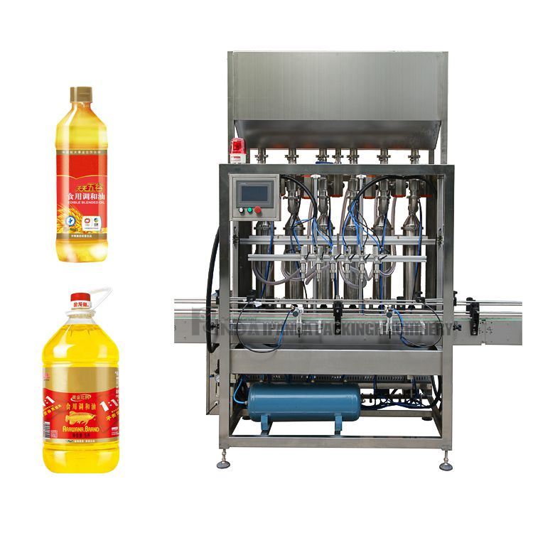 Automatic Cooking/Edible/Vegetable Oil Filling Machine with 8 Heads