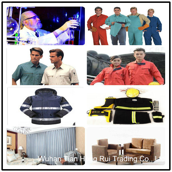 Manufacture Flame Retardant 100% Cotton Fabric for Workwear/Uniform/Jackets