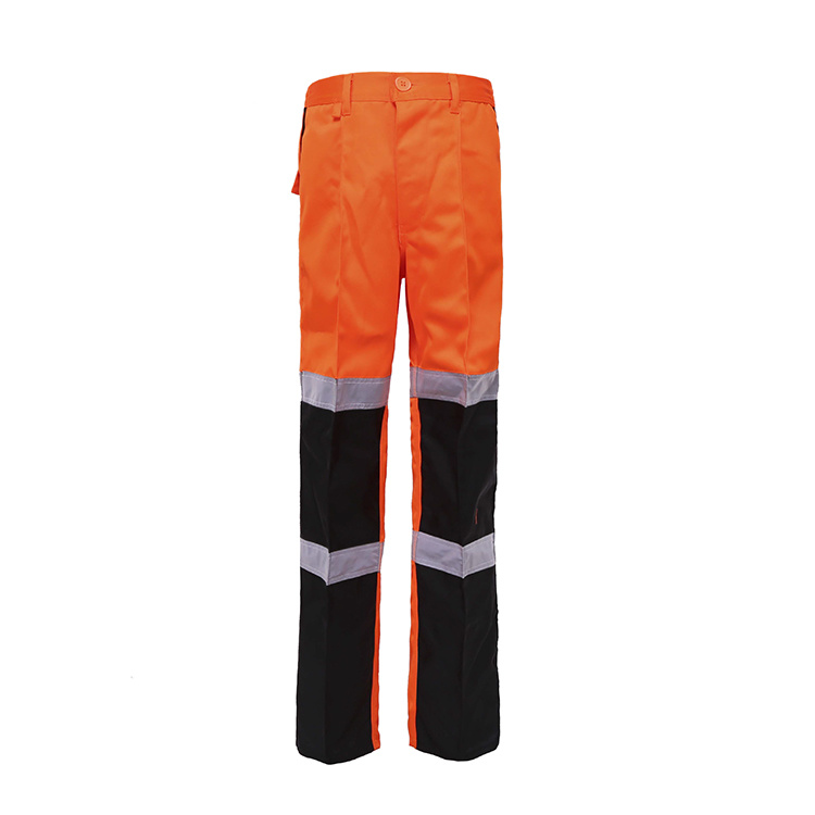 2018 Safety Clothing Men Blue Cotton Work Wear Trousers Cargo Pants