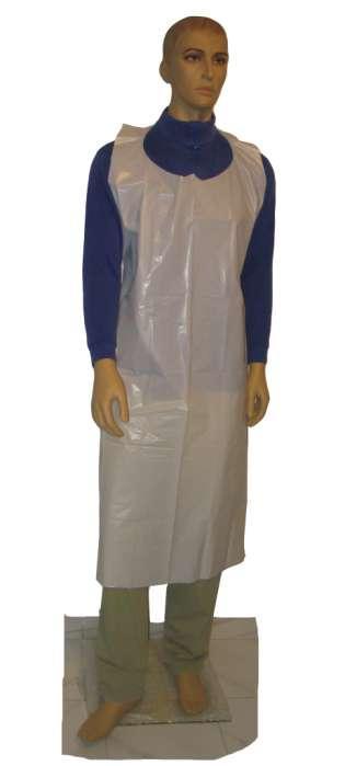 Polyethylene HDPE LDPE Disposable Plastic Aprons with Folded Bag on Roll