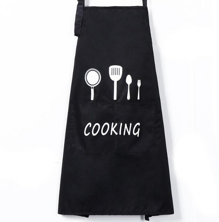 Long Aprons Customized Logo Adjustable Chef Aprons for The Restaurant