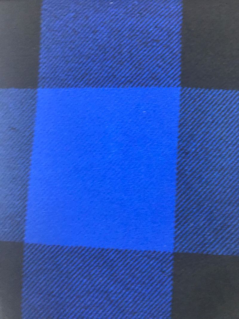 100 Cotton Coat Yarn Dyed Check Fabric