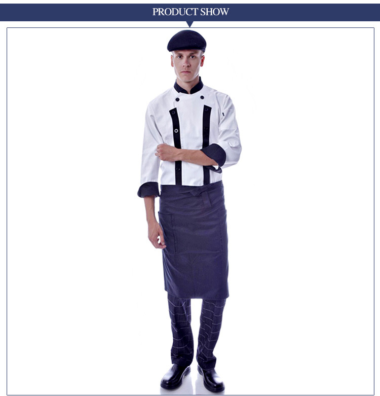 Chef Jacket/Restaurant Cotton Kitchen Chef Uniform/ Bar Uniform