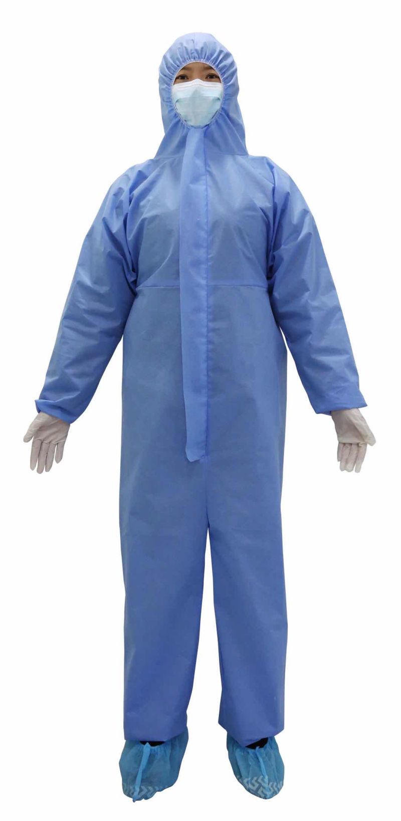 Disposable Medical Isolation Gown One-Piece, Apron Type