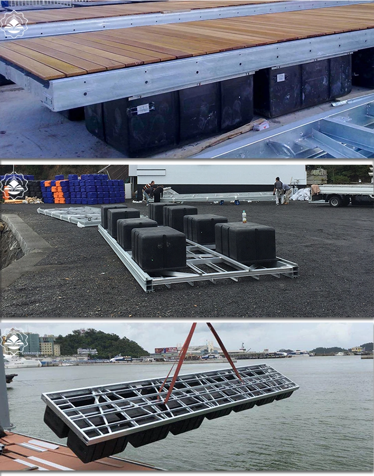 Custom Floating Pontoon Platform Dock Float for Sale