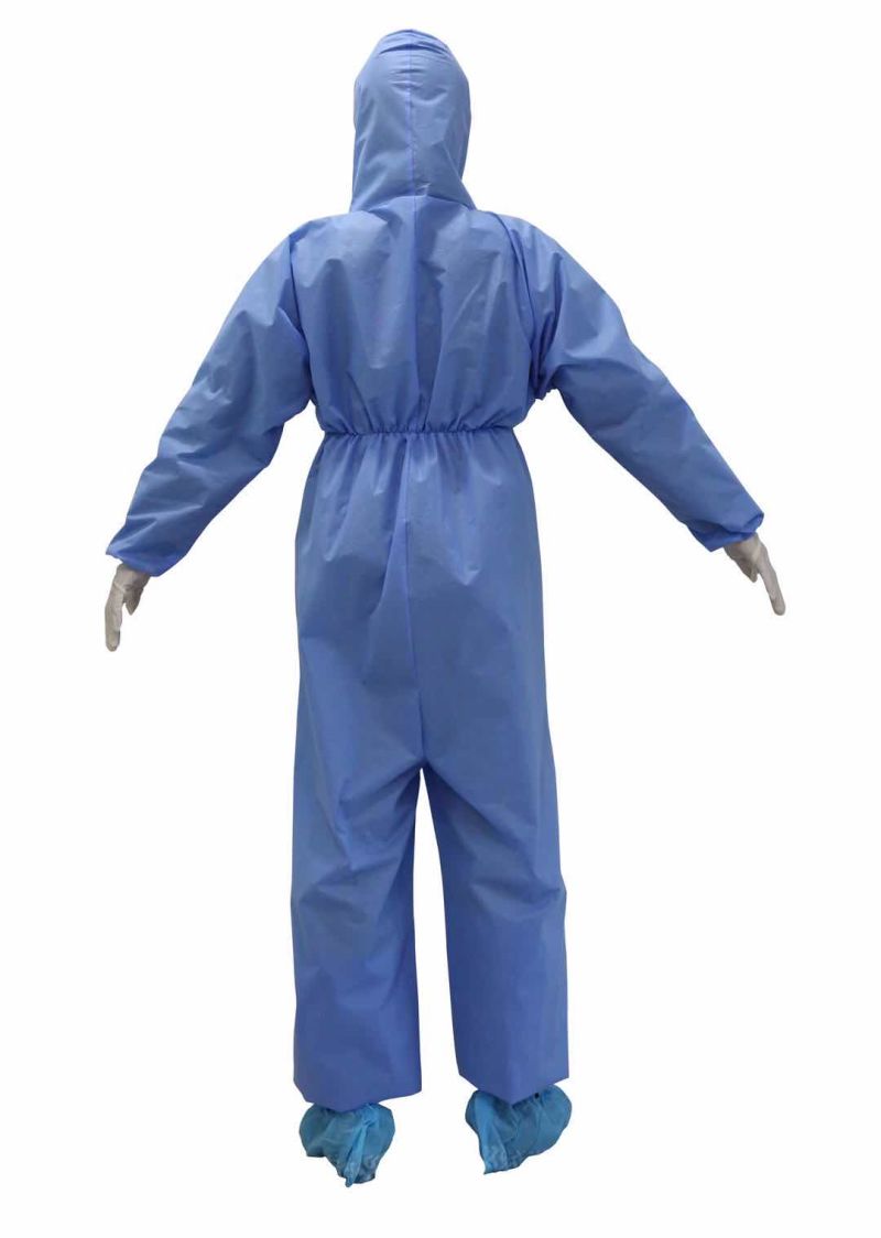 Disposable Medical Isolation Gown One-Piece, Apron Type