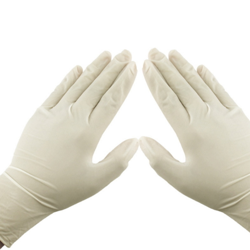 Direct Selling Oil and Water Resistant Disposable Rubber Gloves