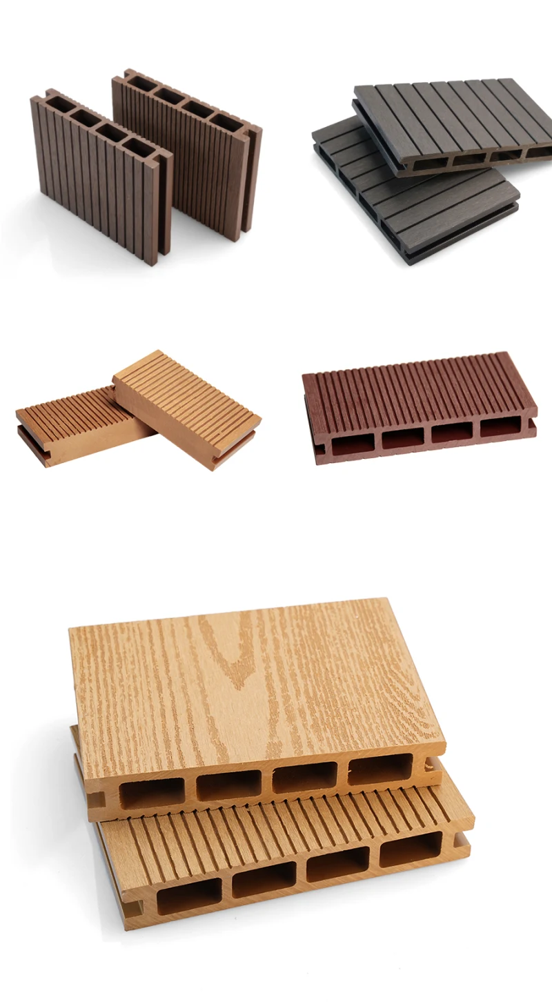 Solid Wood Plastic Composite Outdoor Deck