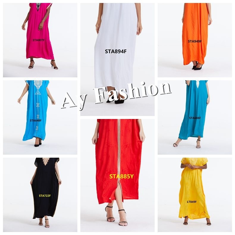 Wholesale Dress Africa Islamic Clothing Embroidered Boubou Dress
