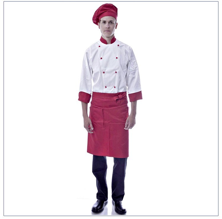 Factory Direct Price Fashion White Oil Proof Men Chef Coat Cook Chef Uniforms