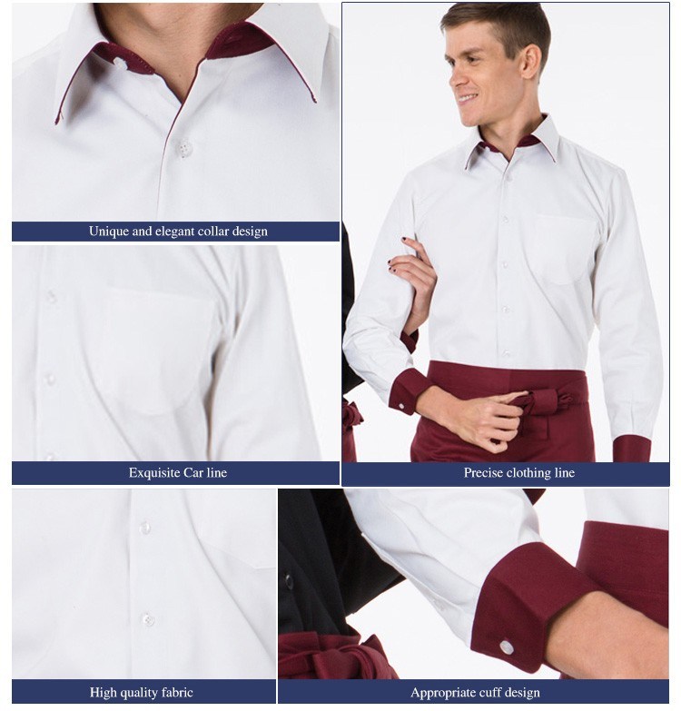 Restaurant White Short Sleeve Chef Jacket Uniform with Custom Logo