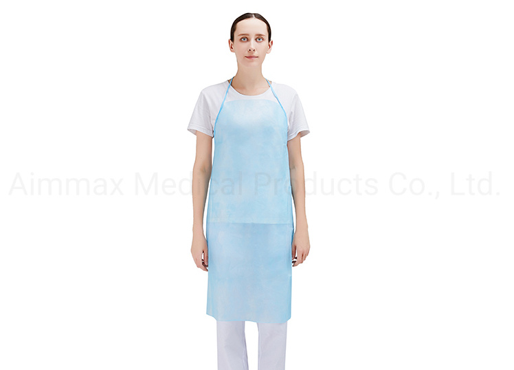 Disposable Nonwoven Apron Beauty Salon Restaurant Chef Aprons PP Apron