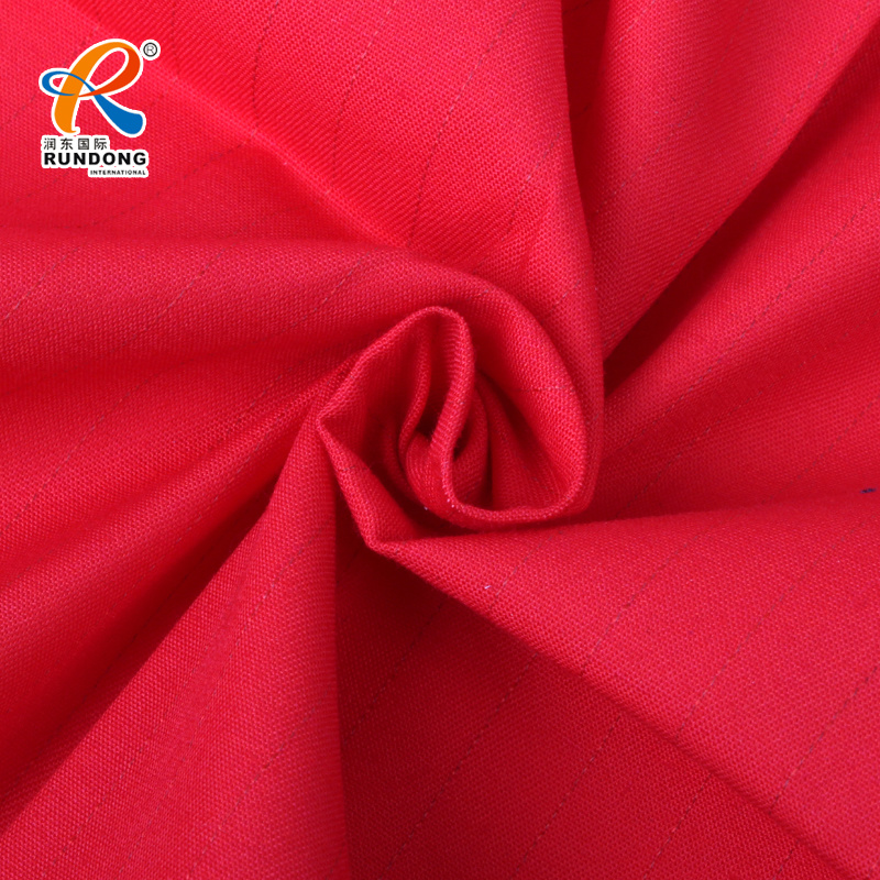 CVC Polyester Twill Poplin Fabric