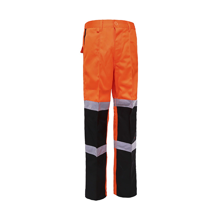 Hi Vis Workwear Trousers Safety Multi Pocket Work Pants