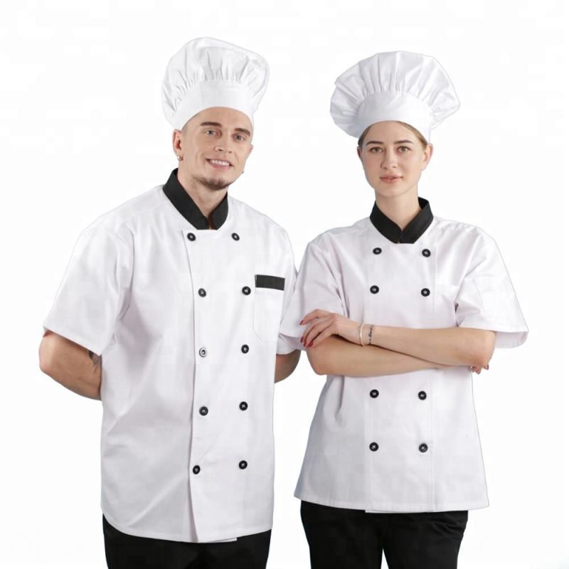 Wholesale Restaurant Chef Uniform Short Sleeve Chef Uniform
