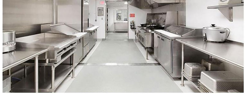 Stainless Steel Table for Prep & Work Commercial Heavy Duty Table with Undershelf for Restaurant Home and Hotel