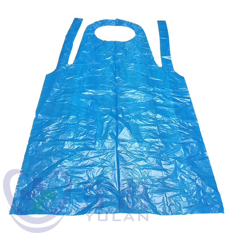 Waterproof Adjustable PE Apron Disposable PE Apron Eco-Friendly PE Disposable Apron