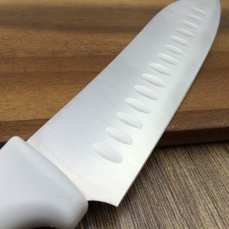 7 Inch 2mm Blade Stainless Steel Professional Cook Chef Knife