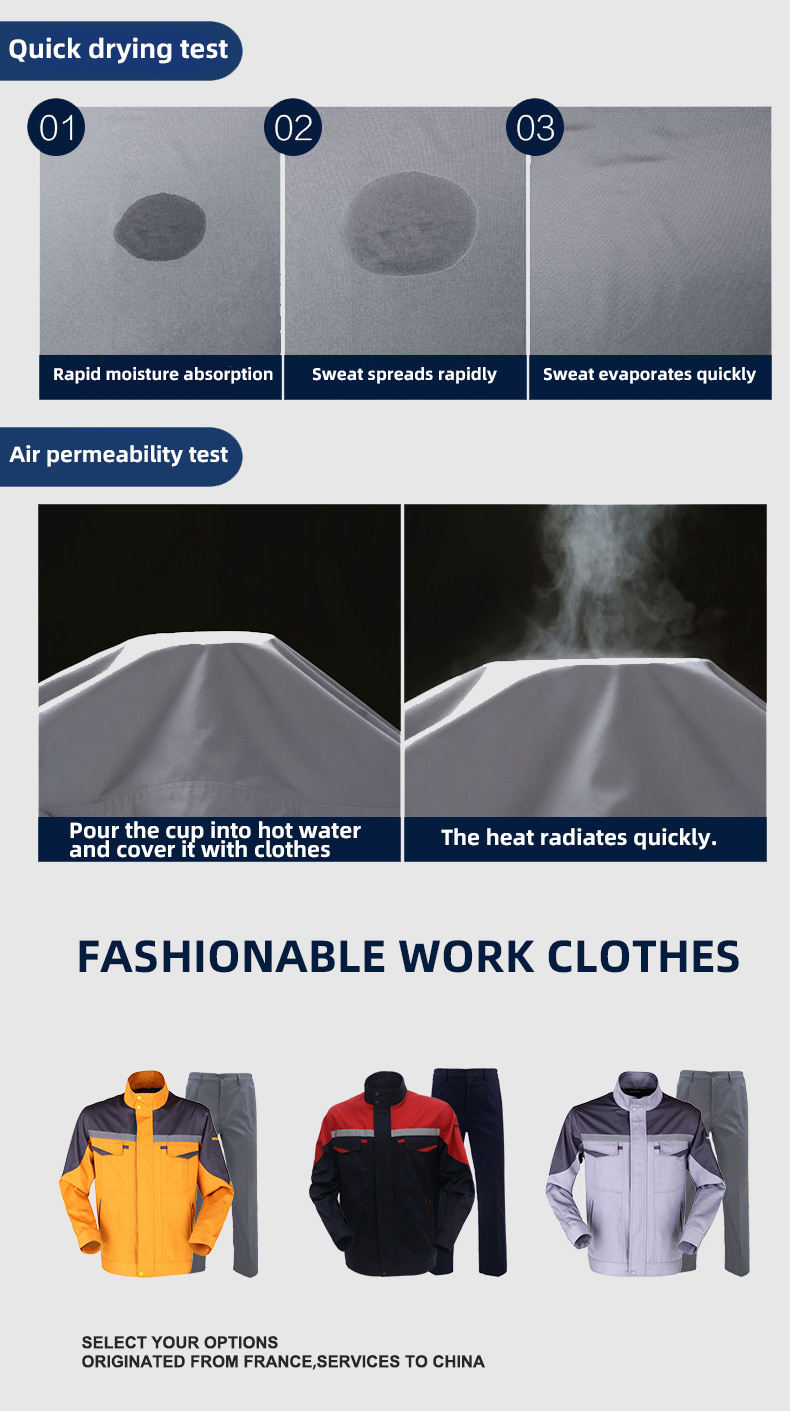 Wholesale Protective Clothing Coverall Cotton Work Cloth