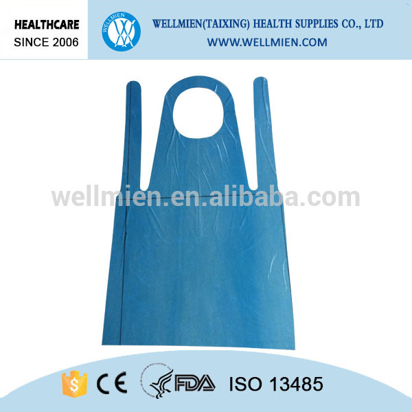 Hospital Disposable PE Surgical Apron for Medical