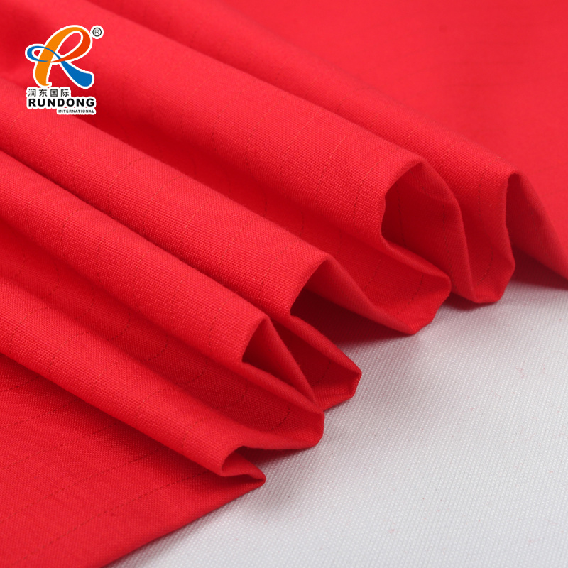 CVC Polyester Twill Poplin Fabric