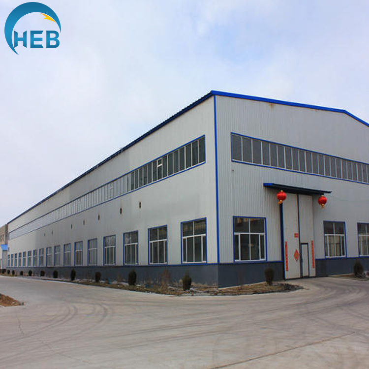 Prefabricated Multi-Storey Steel Warehouse for Workers with Office