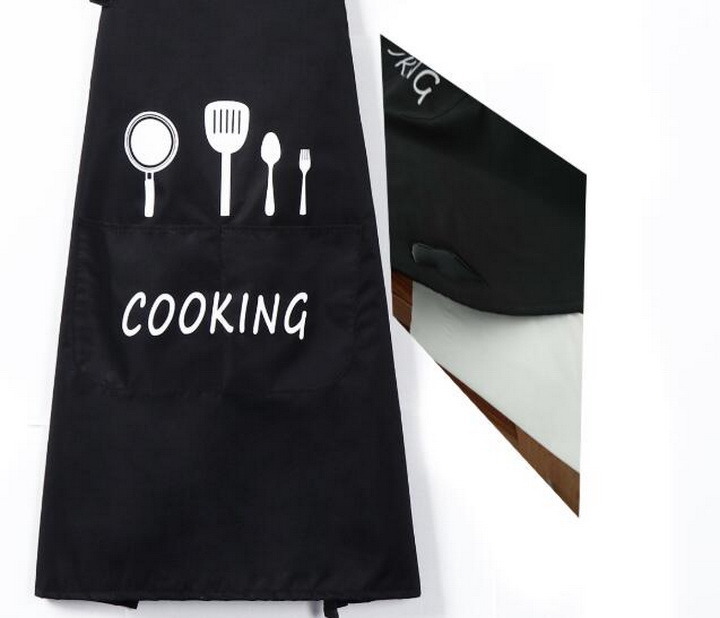 Long Aprons Customized Logo Adjustable Chef Aprons for The Restaurant