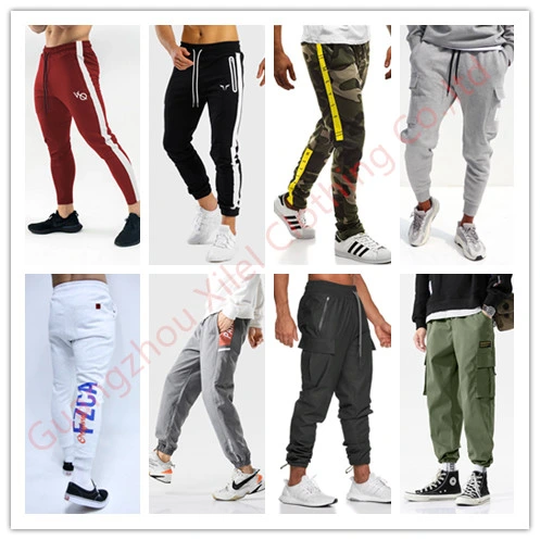 Wholesale Jogger Cotton Fashion Streetwear Men Pants Trousers