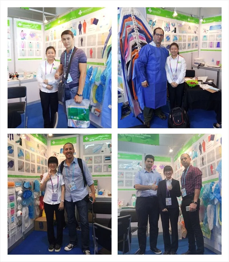 Disposable CPE PE Long Sleeve Aprons Surgical Medical Customized Aprons Doctor Nurse CPE Aprons