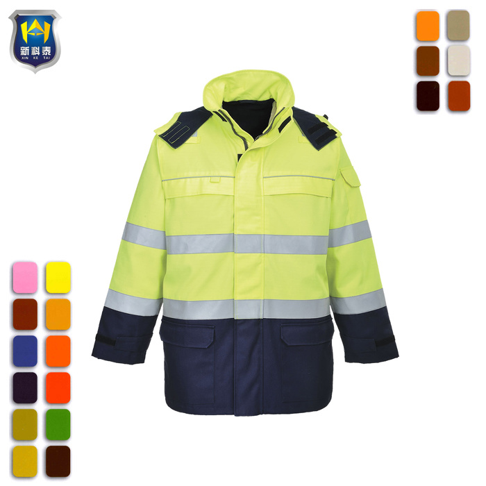 Working Clothes High Visibility Warning Reflective Safety Jackets