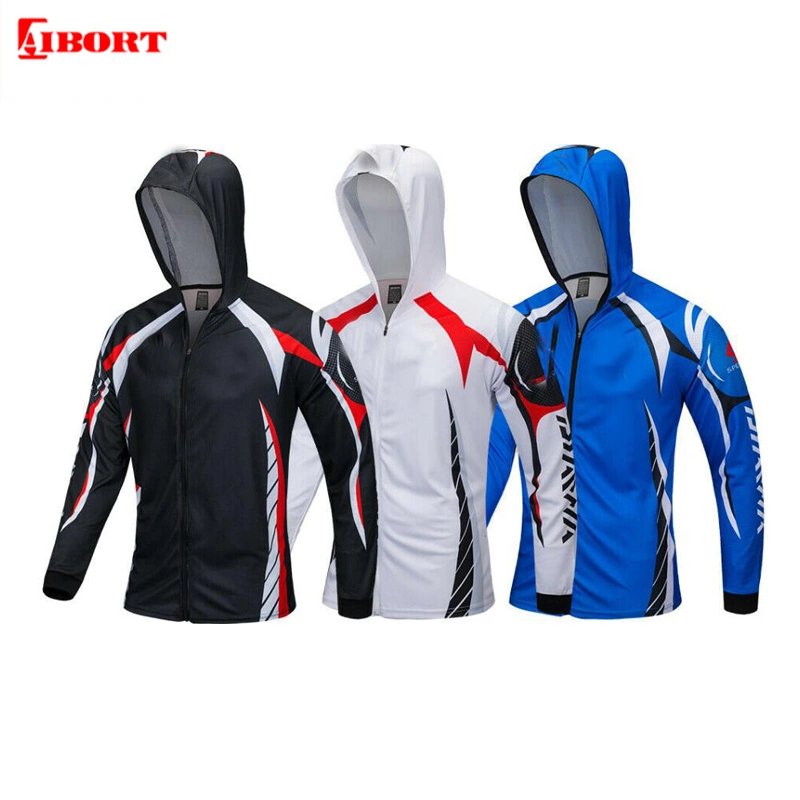 Aibort UV Protection Long Sleeve Hooded Fishing Jacket (T-FS-01)