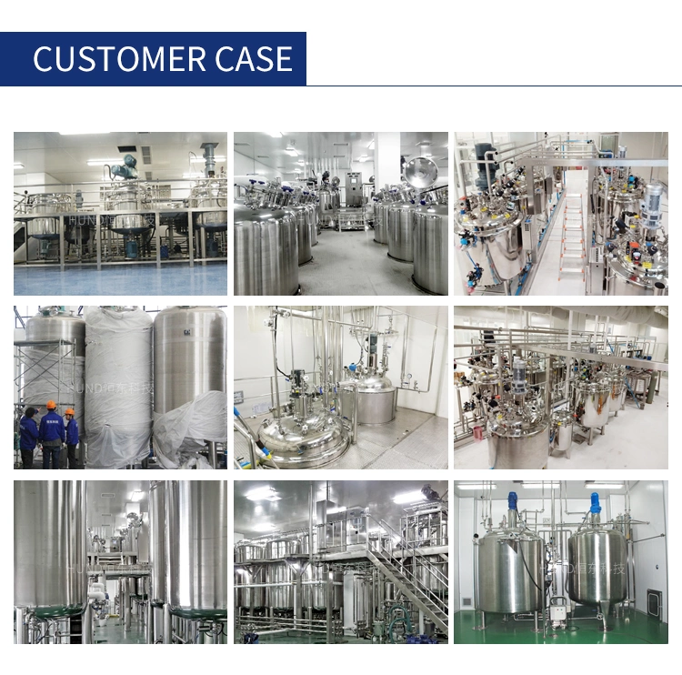 Industrial Vertival Cooking Jacket Kettle with High Shear Emulsifier Mixer and Agitator for Fruit Jam Date Jam Cheese