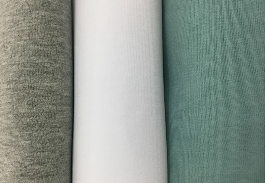 Factory Outlets Wholesale Terry Fabric for Cotton and Spandex CVC Spandex Sportswear Sold Fabric