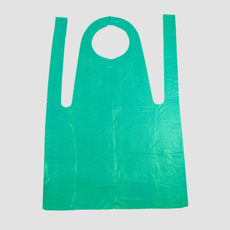 Disposable PE Aprons Waterproof Kitchen Apron Plastic Apron 8mic Transparent Disposable Apron