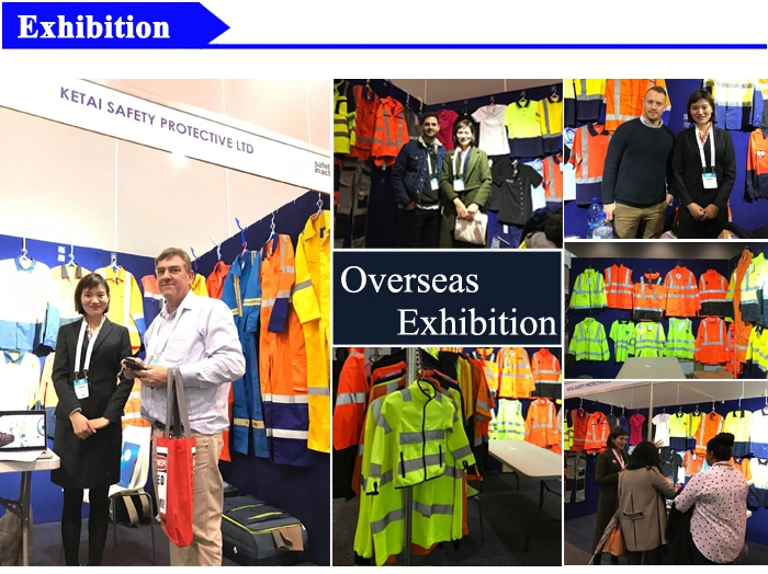 Wholesale Polyester Reflective Working Safety Clothing Safety Jackets