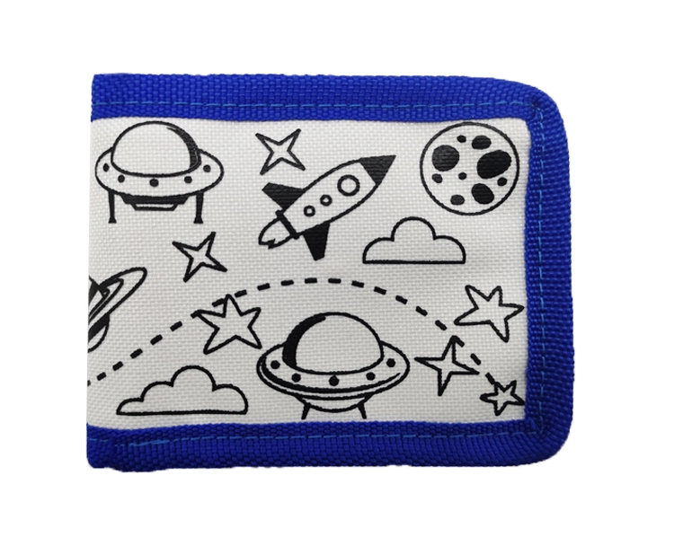 Gift Toys Children DIY Drawing Wallet Bag for Boy Painting