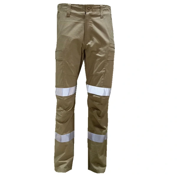High-Vis Craftsman Trousers Cargo Pants Hivis Kneepad Trousers Mens Cargo Pants Stretch Workwear Pants