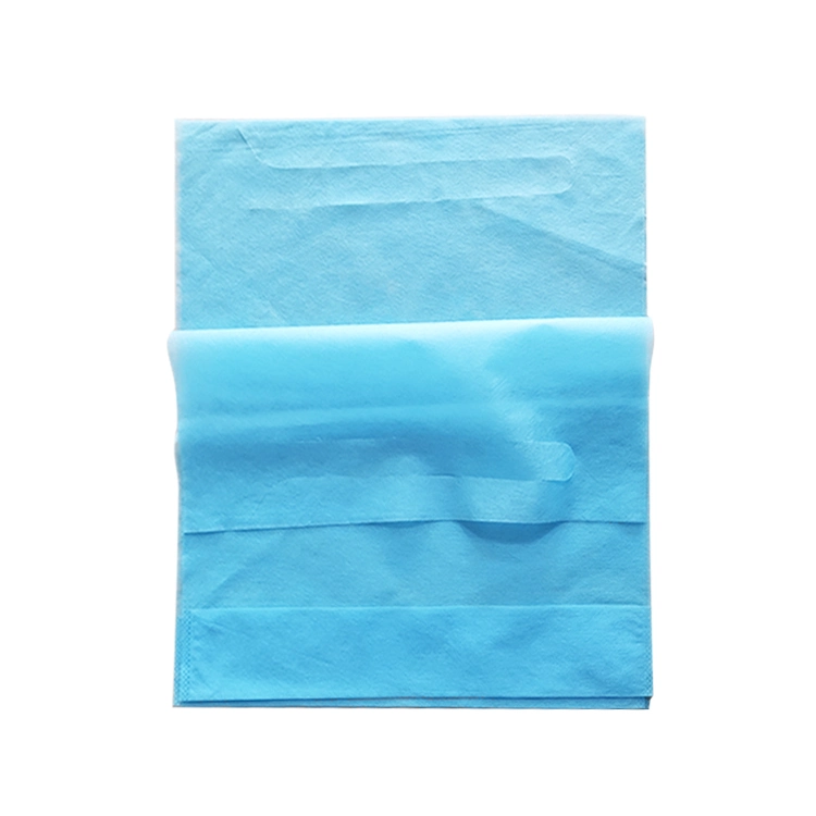 Factory Supplies Waterproof Disposable Non Woven Dental Bib Napkin Apron Patient Bib Apron with Pocket