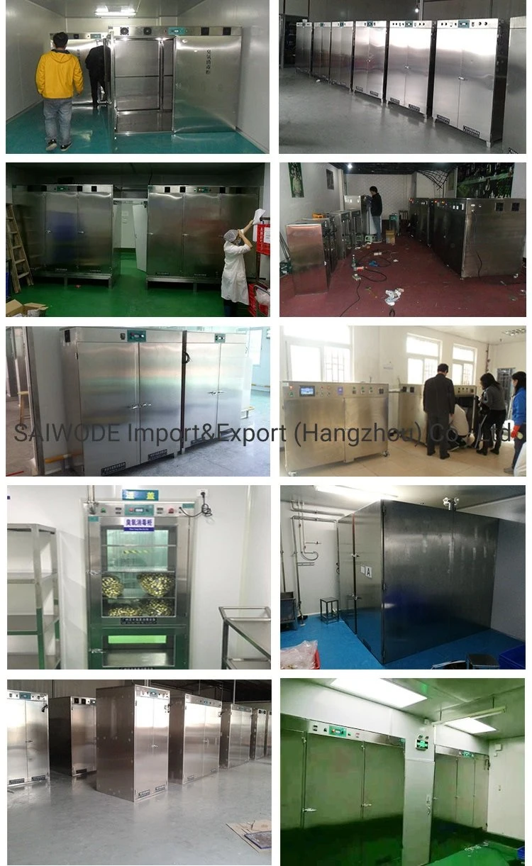 High Efficiency Ozone Sterilizer Cabinet for Working Clothes