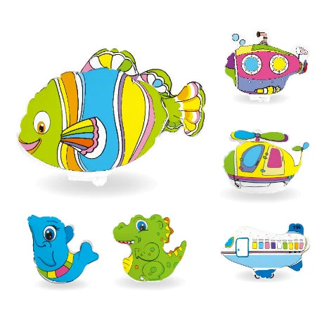 Popular DIY Inflatable Children Educational Graffiti Painting Baby Toys