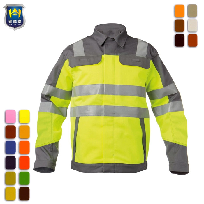 Winter Waterproof Flame Retardant Safety Warming High Visible Workwear Jackets
