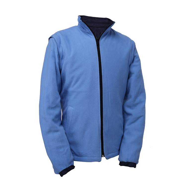Winter Outwear Reviersible Working Men Jacket with Detachable Sleeve
