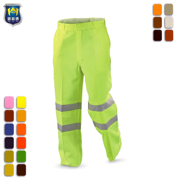 OEM Customized Safety Reflective Hi Vis Reflective Waterproof Workwear Safety Traffic Workwear Pants