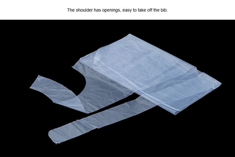 Sales Plastic White Embossed Disposable PE Aprons/Plastic Apron/Disposable Apron