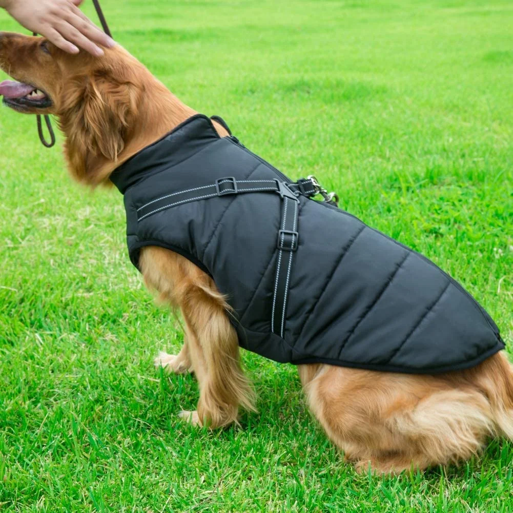 Dog Coat Fleece Dog Jacket Waterproof Dog Coat