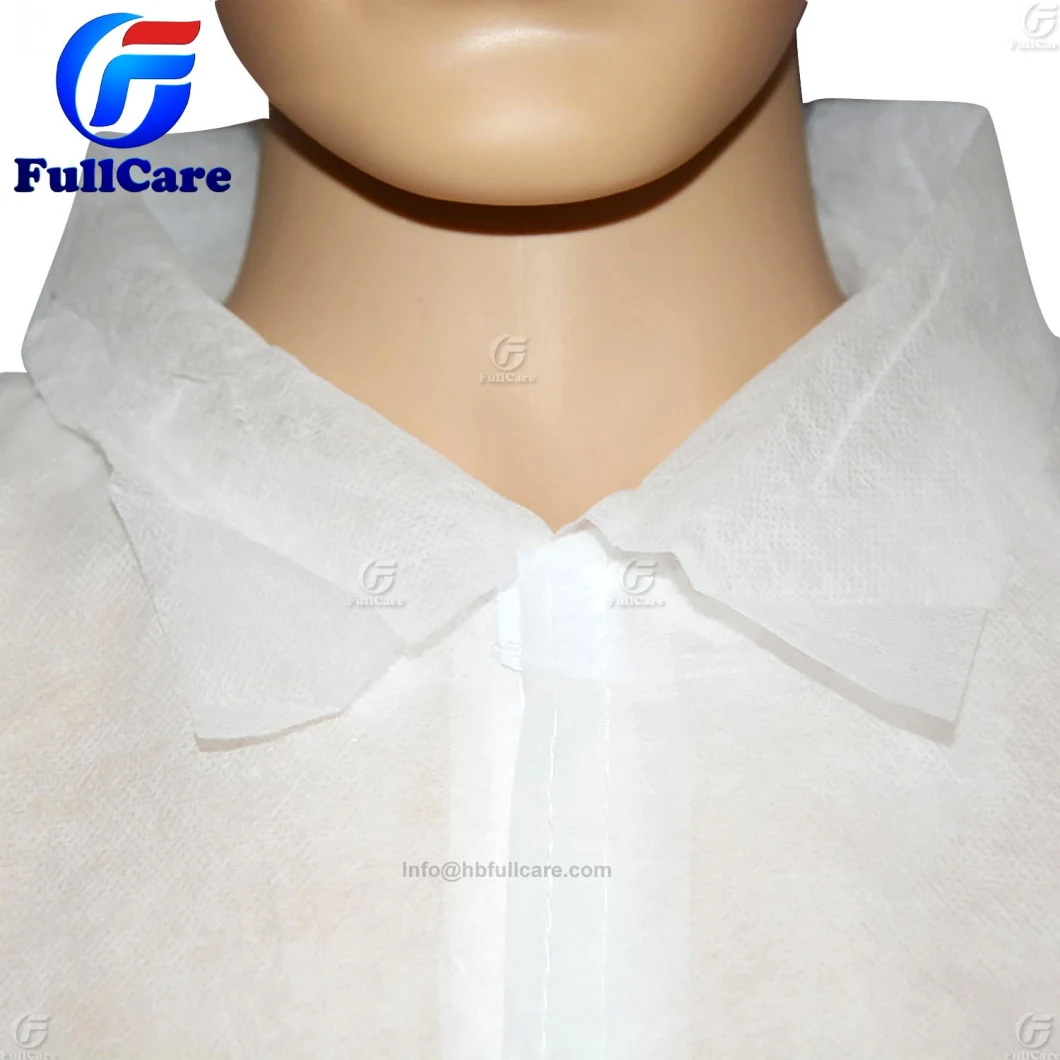 PP Lab Coat, SMS Lab Coat, Doctor Lab Coat, Disposable Lab Coat, Medical Lab Coat, Nonwoven Lab Coat, Polypropylene Lab Coat, Lab Coat, Protective Lab Coat,