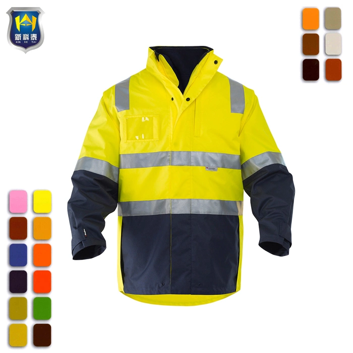 Construction Worker Uniform Mechanic Reflective Work Jackets