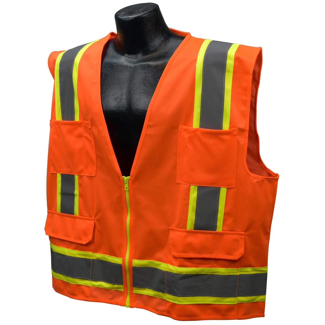 Working Reflective Safety Ves Yellow Orange Hi Vis Clothes